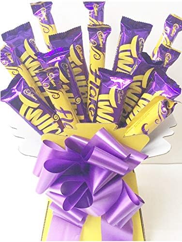 Cadbury Chocolate Bouquet Sweet Hamper Perfect Chocolate Gift Any Occasion (Twirl & Flake Bouquet)