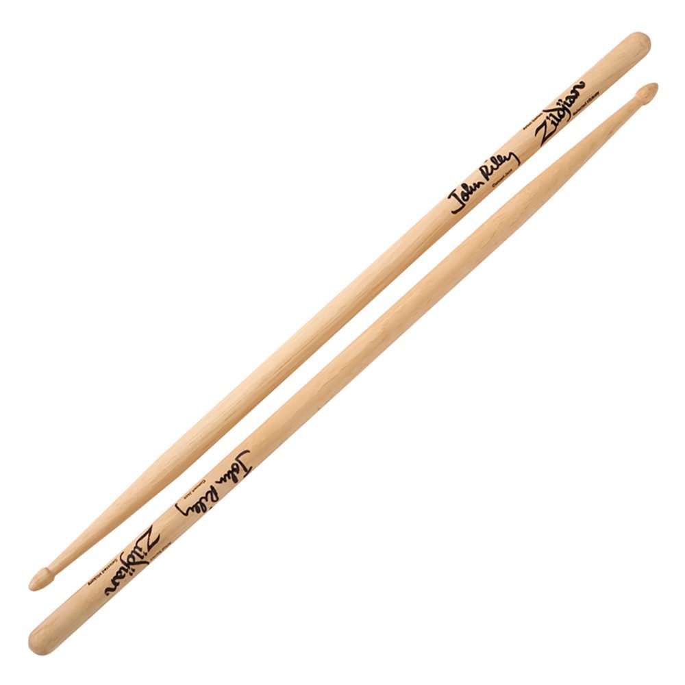 Zildjian ZASJO Artist Series Hickory Drumsticks - John Riley - Wood Tip, 1.0 in*16.0 in*16.0 in