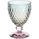 Villeroy & Boch Boston Pearl Red Wine Goblet, 10 ozs, Crystal Glass, Made in Germany