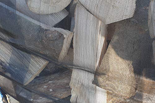 dm-Folien Holz Big Bag 100x100x160cm I 1 Stück I SWL 1.000 kg I Robuster Big Bag Holz mit Netzgewebe & Sternenboden I Big Packs für Brennholz I stabil & wiederverwendbar – Bild 4