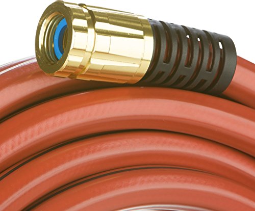 Swan Products Element ELCF34050 Lead-Free, Drinking Water Safe Contractor Farm Hose 50 ft, 3/4" diameter, Red