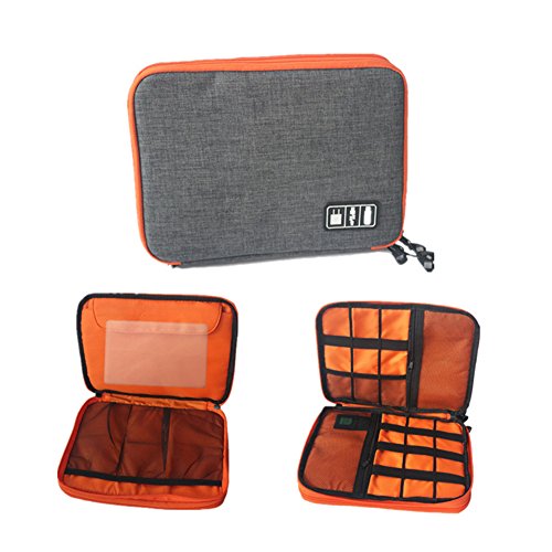 THEE Data Cable Organizer Case Storage Bag Digital Devices USB Earphone Wire Travel