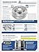Callahan Brake Parts FRONT 261.6 mm Premium OE 5 Lug [2] Brake Disc Rotors + [4] Ceramic Brake Pads + Clips CRK12548