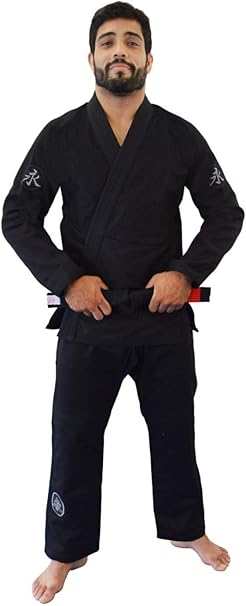 Kimono Jiu Jitsu Balance Keiko Unissex, Preto
