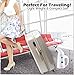 SWIFTIX Handheld Fabric Steamer with Fast Heat-Up and Automatic Shut Off Powerful & Compact Portable Garment Clothing Steamer for Travel & Home