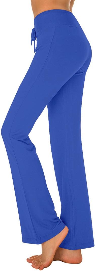 Women's Bootcut Yoga Pants Comfortable High Waist Drawstring Lounge Pants