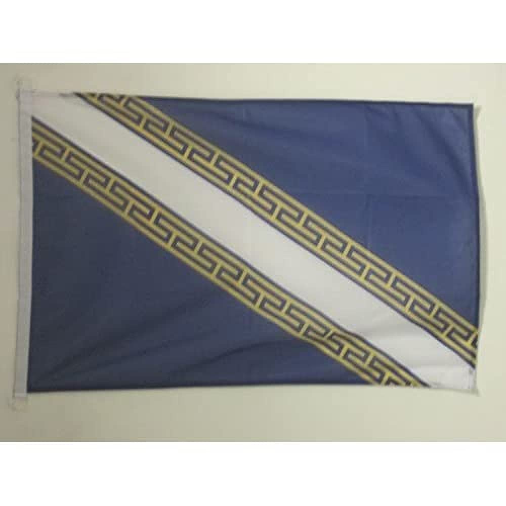 AZ FLAG Champagne-Ardenne Nautical Flag 18'' x 12'', French region of Champagne-Ardenne flags 30 x 45 cm, Banner 12x18 in for boat — image 1