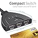 XINSTAR 3-Port HDMI Switch Intelligent HD1832 with Pigtail Cable Supports 3D, 1080P, HD Audio, Black