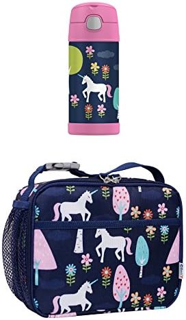 Unicorn Lunch Tote and Thermos 12 ounce