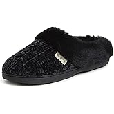 Dearfoams Women's Claire Textured Knit Clog Slipper