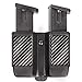 BLACKHAWK! Single Stack Double Mag Case for 9mm/.40 Cal