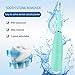 Household Electric Dental Calculus Remover Rechargeable Scraper Plaque Tartar Remover Teeth Cleaning Tools for Oral Care - Green