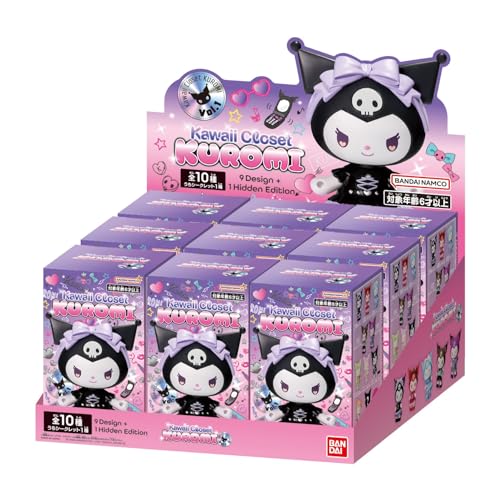 [バンダイ(BANDAI)] Kawaii Closet KUROMI vol.1（1BOX9個入り） 対象年齢 6 才以上 サンリオキャラクターズ