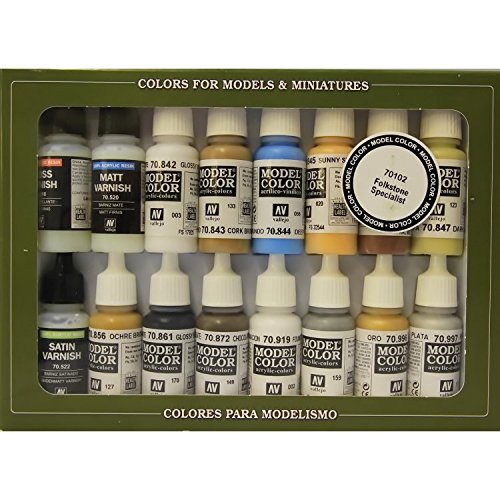 Model Color Paint Set - Folkstone Special Colors