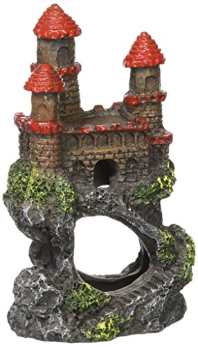 Pen-Plax RRW5B Mini Magical Castles Aquarium Ornament, 4