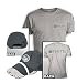 Beretta Mens Gray Hat, T-Shirt & Bracelet Combo (Medium)