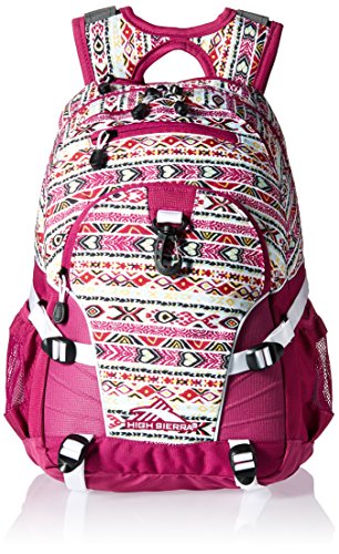 High Sierra Loop- Macrame/Razzmatazz/White