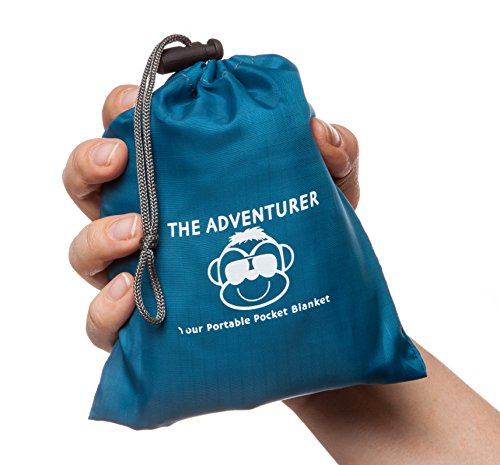 ADVENTURER Monkey Mat - 4 x 5 Ultra Lightweight and Portable Pocket Mat for Backpacking, Hiking, and Camping ADVENTURER Monkey Mat - 4 x 5 Ultra Lightweight and Portable Pocket Mat for Backpacking, Hiking, and Camping