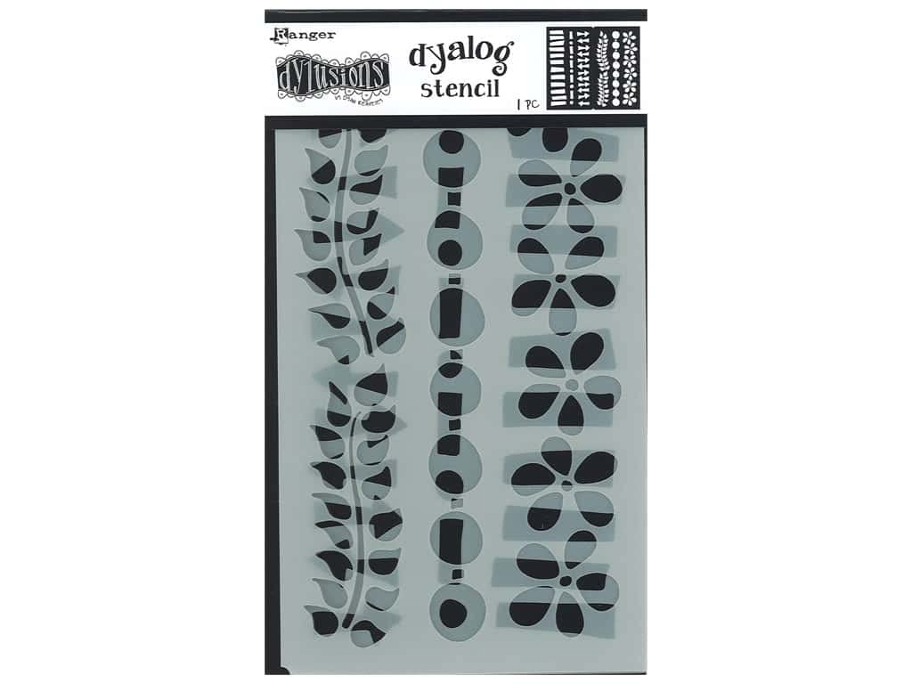 DYLUSIONS Stencils Border IT