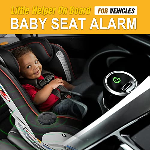 STEELMATE 1U Automotive Baby Car Seat Alarm System Reminder, Backseat