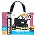 Mobile Dog Gear, Day Away Tote, Dog Travel Bag, Includes 3 Cup Food Holder, Pink