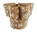 Christmas Holiday Burlap Ribbon with Wired Edge - Decorate Wreaths, Gift Wrap, Christmas Tree, Bows, DIY Craft Projects - 2 Rolls, Each 2.5 Wide x 10 Yards Long