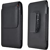 Cell Phone Holster Belt Clip Phone Case Holder for Galaxy S25 Ultra S24 S23 S22 Ultra S21 S20 FE S10 A55 A53 A52 A35 A25 A16 A15 A14 A13 A12 5G A03s, Moto G Pure G Stylus, Pixel 7 Pro, Nord N20