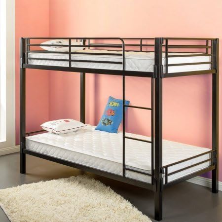 Slumber 1 6" Bunk Bed Twin Mattress, Compressed, vacuum-sealed and boxed for shipping