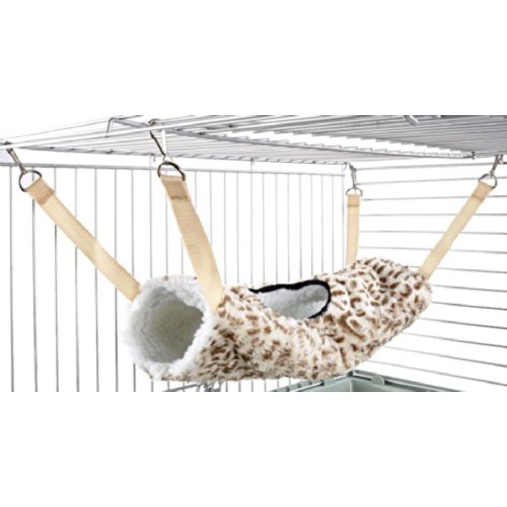 Little Friends Tunnel Tube Rat Ferret Toy, Cheetah Print