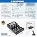 Universal Smart Battery Charger Intelligent 4 Slot LCD Display Miboxer Rechargeable Batteries Charging 18650 AA C 26650 18490 18350 17670 RCR123 14500 Li-ion Ni-MH Ni-CD 18650 Battery Charger
