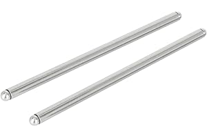 Hihaha 2pcs 5.56" Length Motorcycle Replacement Engine Push Rods for CG125 Durable Material