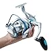 Dr.Fish Super Battler 10000 Saltwater Spinning Reel Tuna Shark Offshore Fishing Ultrahigh Line Capacity 4.5:1 9+1BB