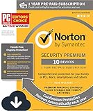 Norton Security Premium - 10 Devices [Download Code]