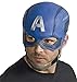 Rubie's Costume Co Men's Avengers 2 Age Of Ultron Adult Captain America Full Latex Mask, Multi, One Size