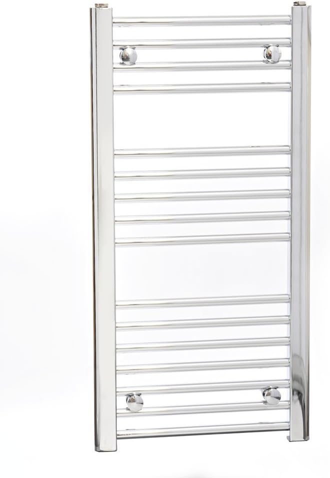 Dolomite NDCS 800-400 800 x 400mm Straight Towel Rail - Chrome
