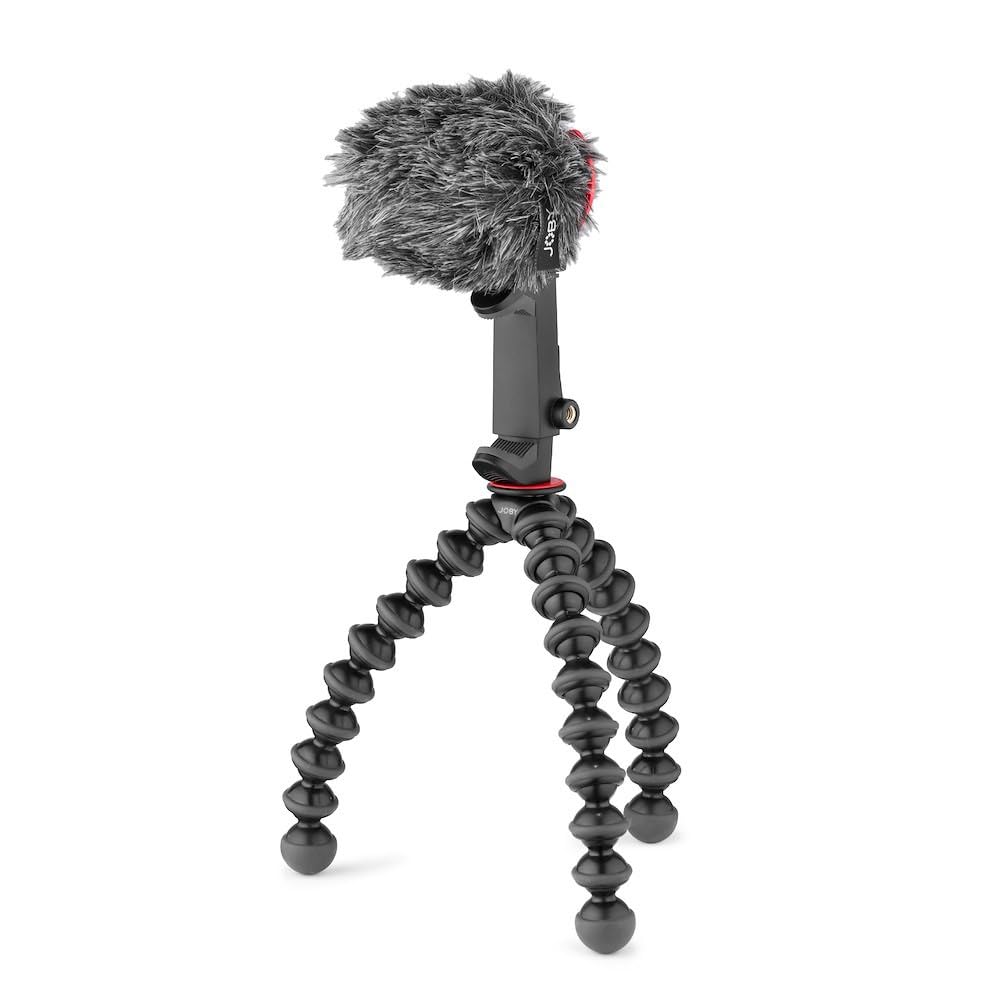 Joby - GorillaPod Creator Kit - Tripod, Mic and Light - All-in-One Vlogging Setup