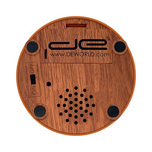 Talking Clock, Easy to Use Large Push Button Speaks The Time and Date