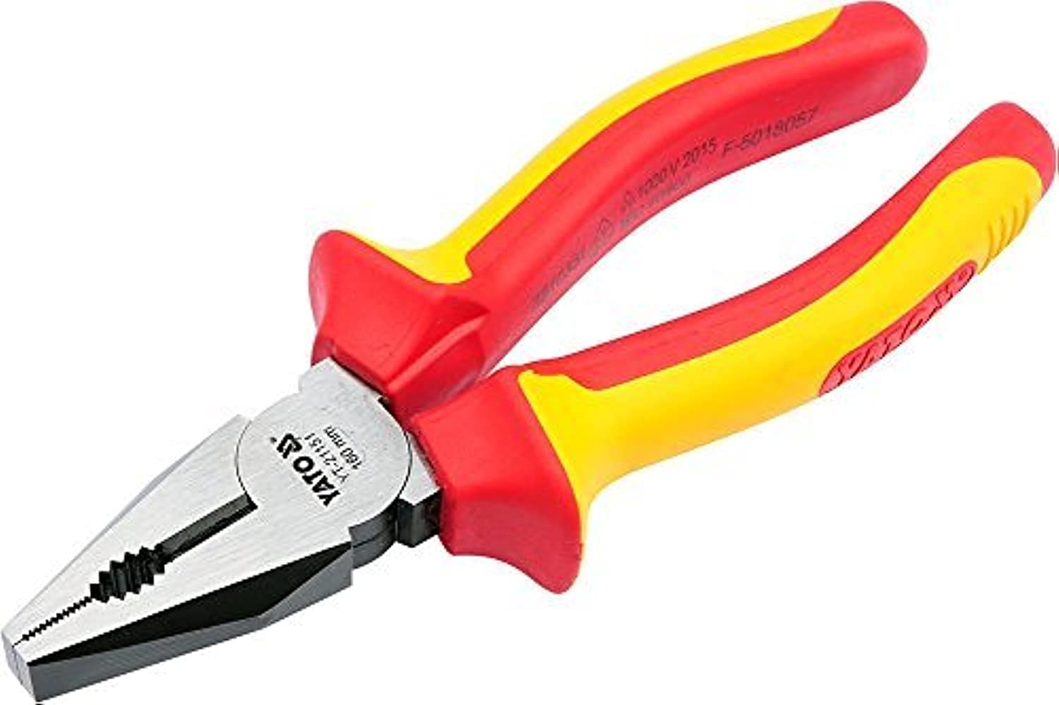 YATO Insulated Combination Pliers 160MM VDE