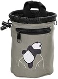 AMC(TM) Climbing Panda Compact Chalk Bag with Belt, 340_gray