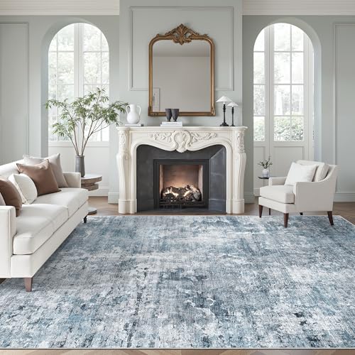 Soalmost Abstract Rug Large Living Room Area