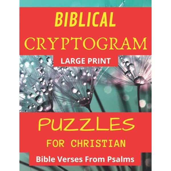 Biblical Cryptogram Puzzles For Christian: 400 Large Print Handpicked Bible Verses From The Chapter Of Job: Story, Our Christ: 9798605075738: Amazon.com: Books biblical-cryptogram-puzzles-for-christian-400-large-print-handpicked-bible-verses-from-the-chapter-of-job-story-our-christ-9798605075738-amazon-com-books