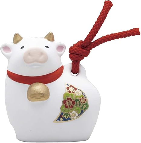 Amazon 土鈴 中 干支 丑 土人形 正月 グッズ 小物 置物 縁起物 飾り 開運 幸運 招福 魔除け 十二支 うし 動物 アニマル インテリア オンライン通販