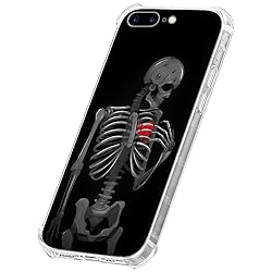 CARLOCA Compatible with iPhone 8 Plus Case,Clear