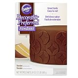 Wilton Decorator Preferred Chocolate Fondant, 24 oz. Fondant Icing