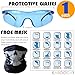 KABOOCHY Ultimate Kids Tactical Nerf Vest Kit: 99 Piece Value with Nerf Vest, 80 Refill Darts, 12 Foam Cans, 2 Wrist Bands, 2 Quick Reloads, Mask plus Protective Glasses. Great for N-Strike Elite Nerf