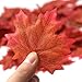 SunAngel 350 Pcs Artificial Maple Leaves Fall Leaves Silk Leaves Multiple Colour Simulation Faux Autumn Leaves Perfect Natural Autumn Decorations,Suitable for Thanksgiving Decor (350pcs, 7Multicolor)