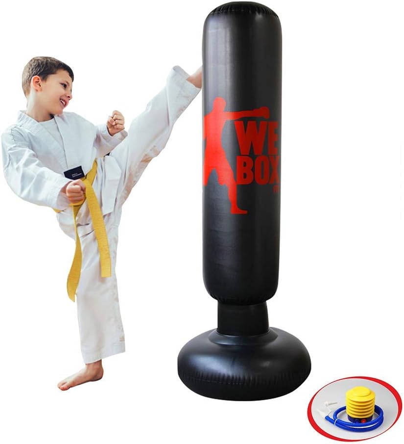 tall punching bag
