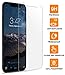 iPhone X Screen Protector, DAUPIN iPhone X Tempered Glass Screen Protector [Scratch Resistant] [Anti-Fingerprint] HD Clear Bubble Free Screen Protector Film for Apple iPhone X(Clear)