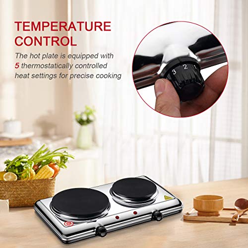 3 Homeleader+Cooking+Electric+Adjustable+Temperature