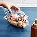 Fit Meal Prep [100 Pack Banana Split Boat Plate 8oz and 12oz - Clear PET Plastic Disposable Ice Cream Sundae Splits Bowl Tray for Gelato Parlors, Cafes, Parties, Home and Restaurants
